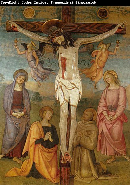 Pietro Perugino pala di monteripido, recto